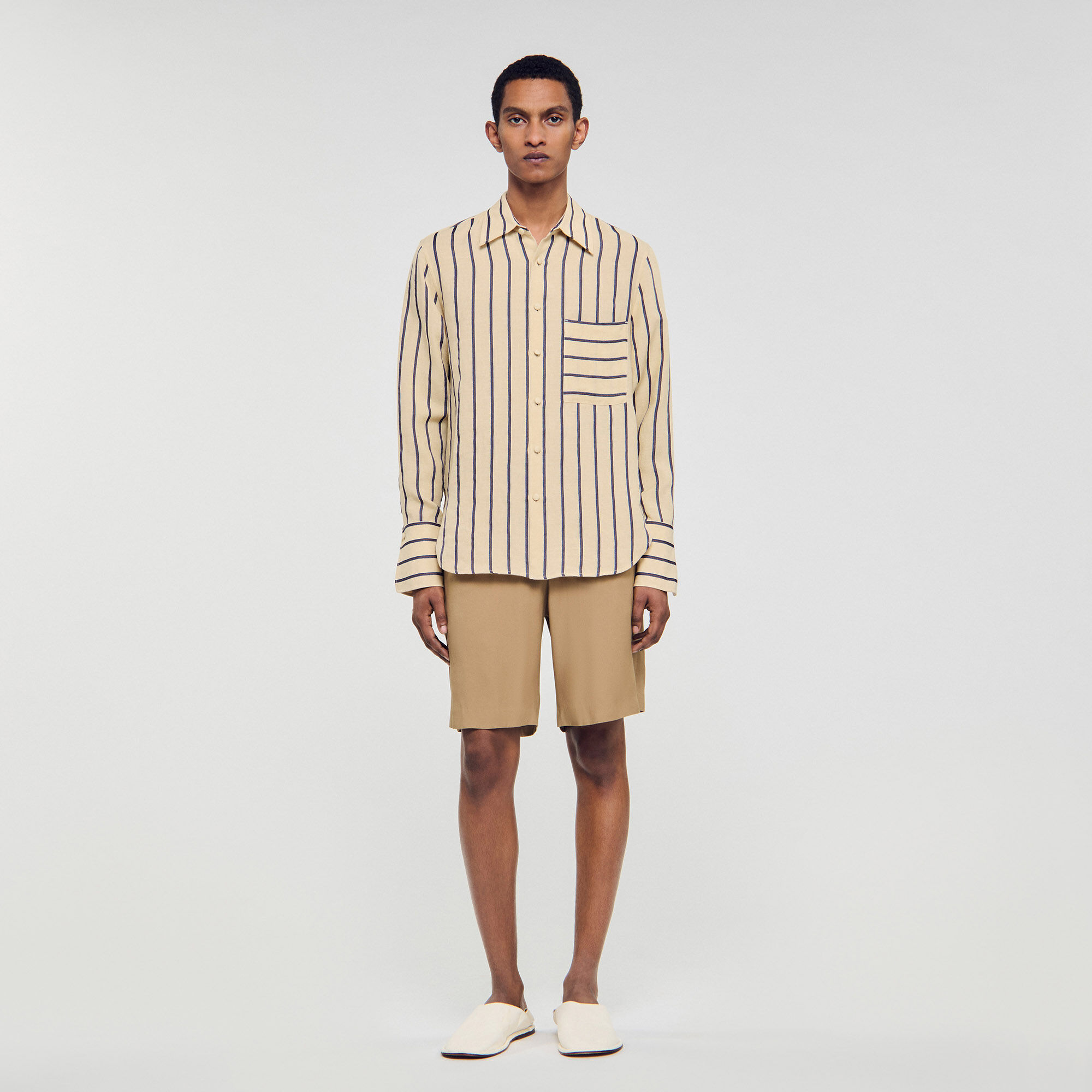 Chemise à rayures