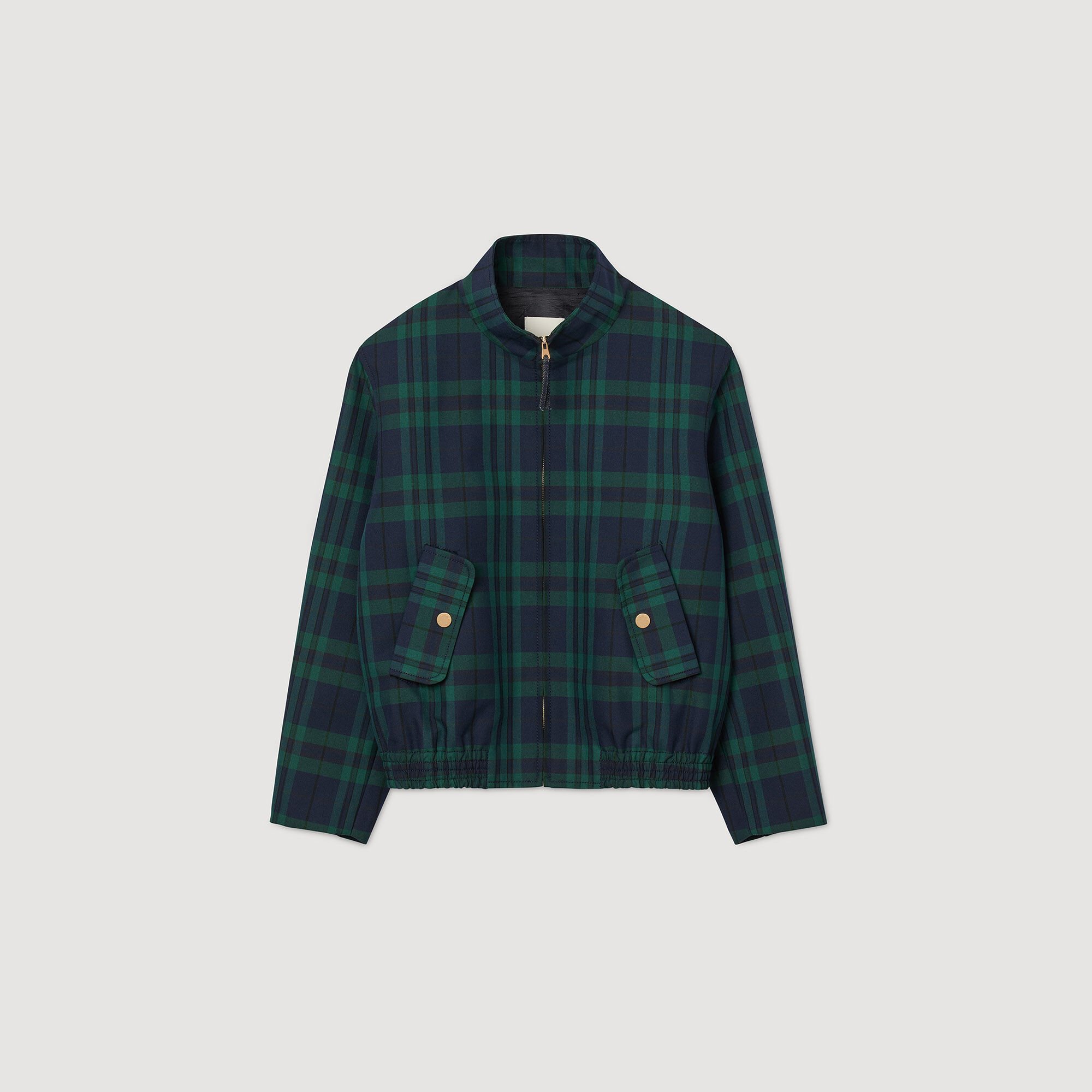 Checked jacket