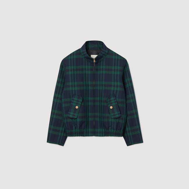 Checked jacket