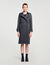 Rhinestone trench coat