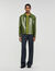 Blouson zippé en cuir