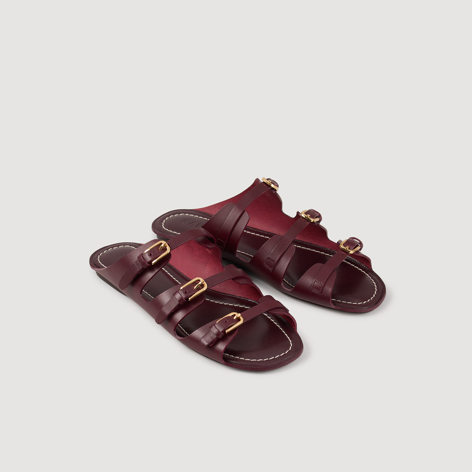 Leather sandals