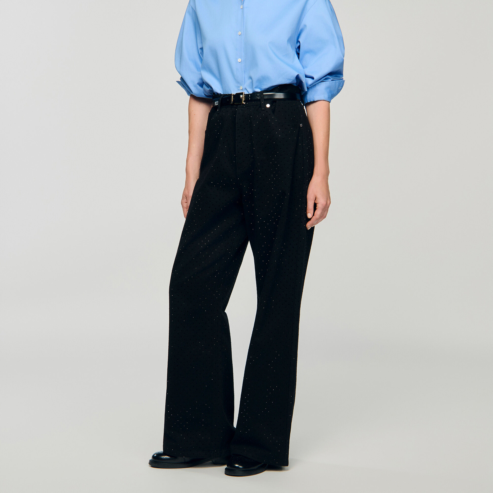 Wide-leg jeans