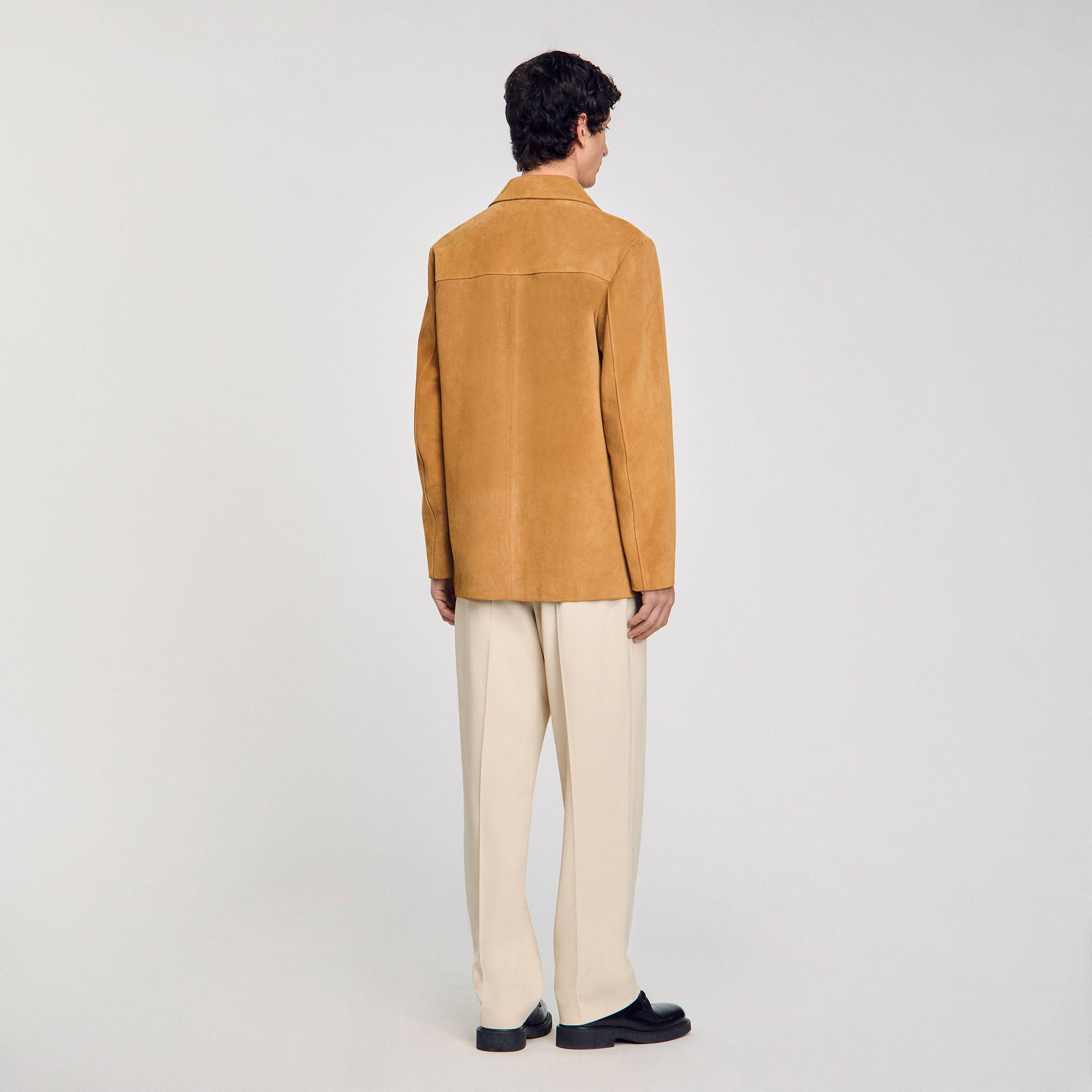 Jacke aus Spaltleder
