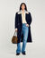Stripy sailor-neck jumper