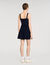 Robe courte en maille