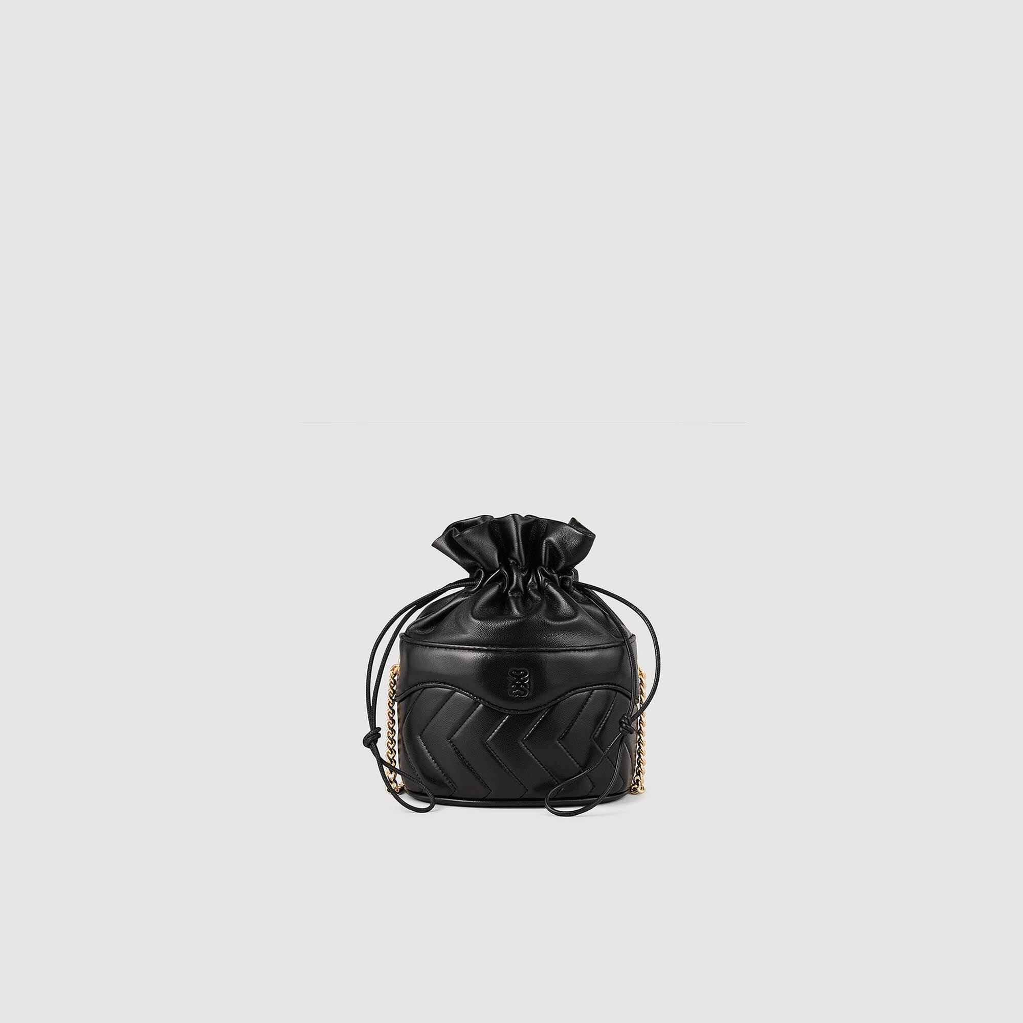 Sac seau gg marmont en cuir matelassé cheap