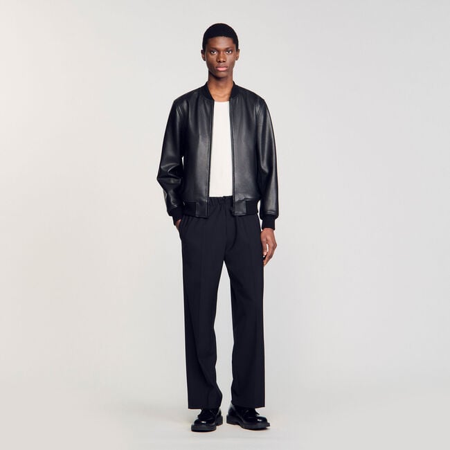 Blouson en cuir