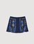 Patterned skort