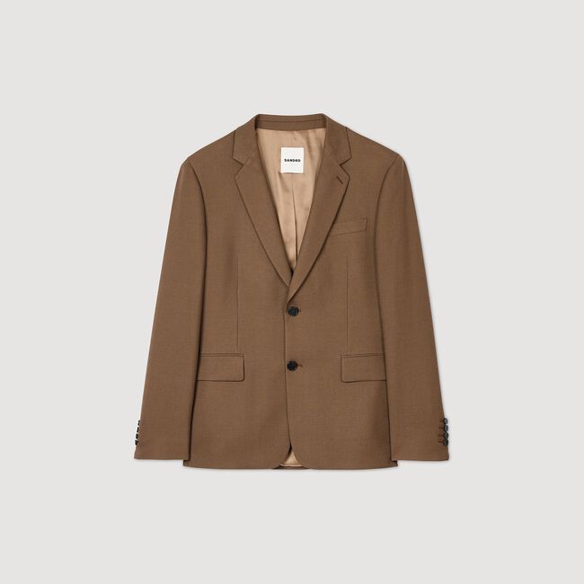 Veste de costume en laine