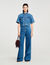 Kurzes Hemd aus Denim