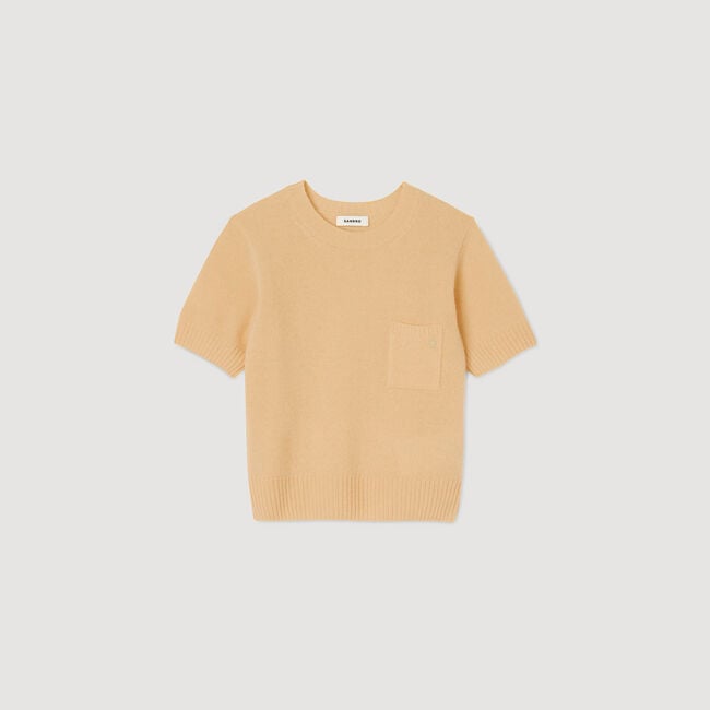 Kurzarmpullover