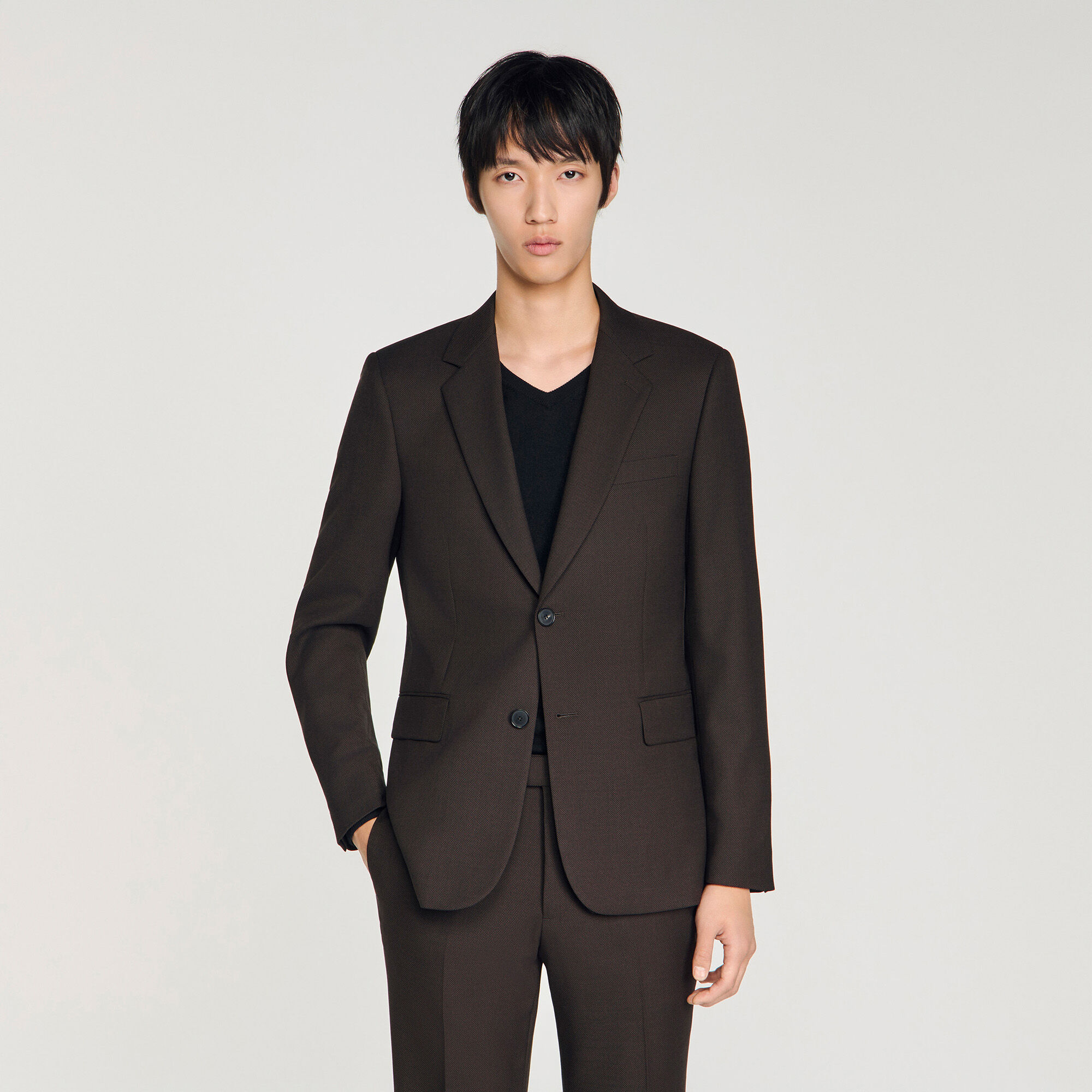 Anzugsakko aus Wolle