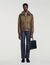 Woven leather briefcase - Men | Sandro