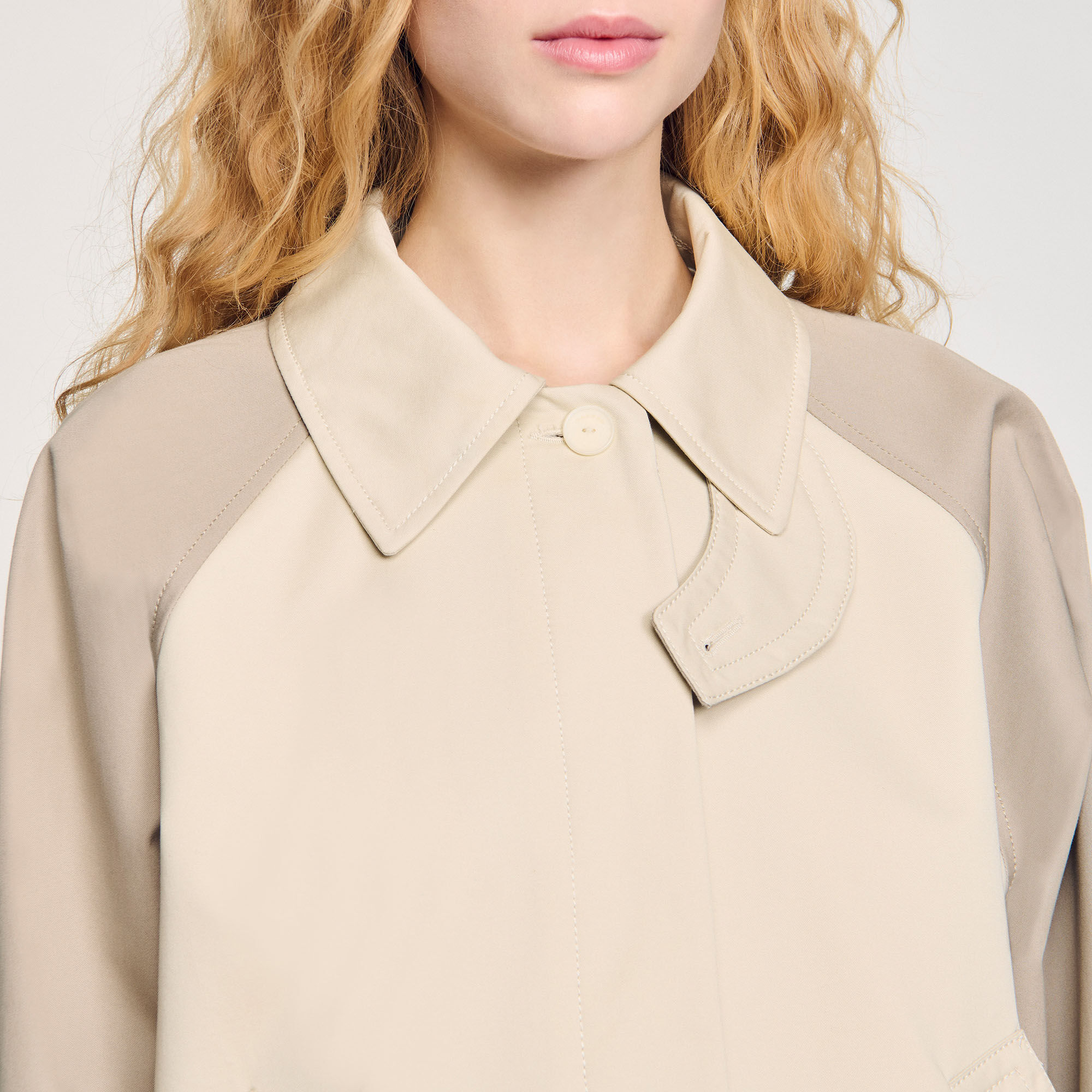Blouson bicolore 