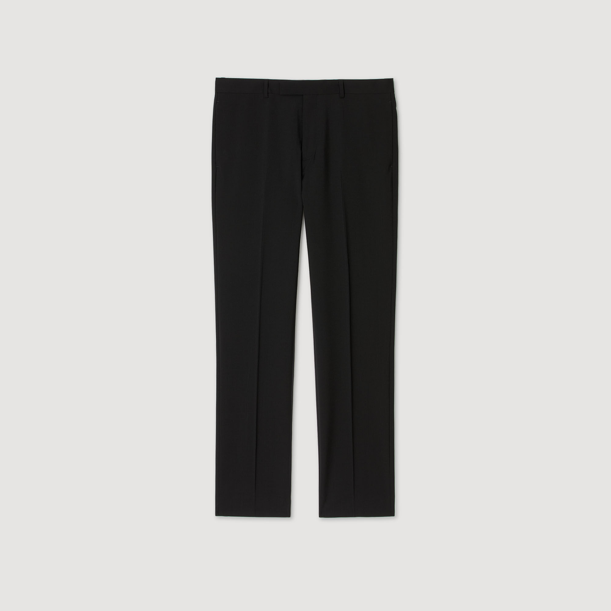 Hose mit satinierten Details