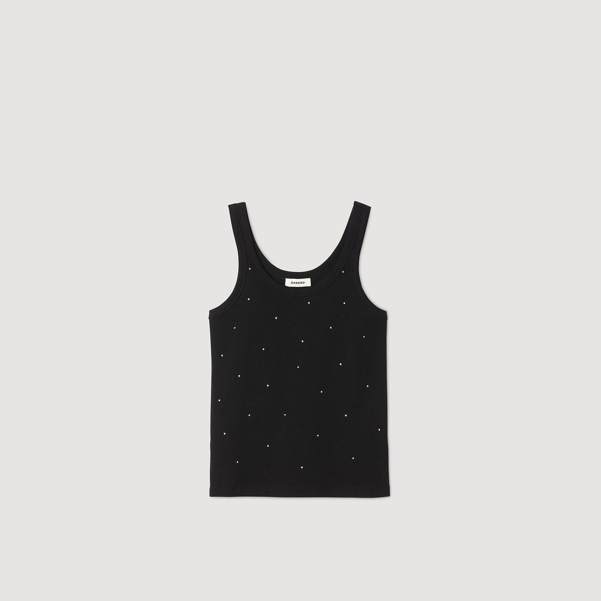 Tanktop mit Strass