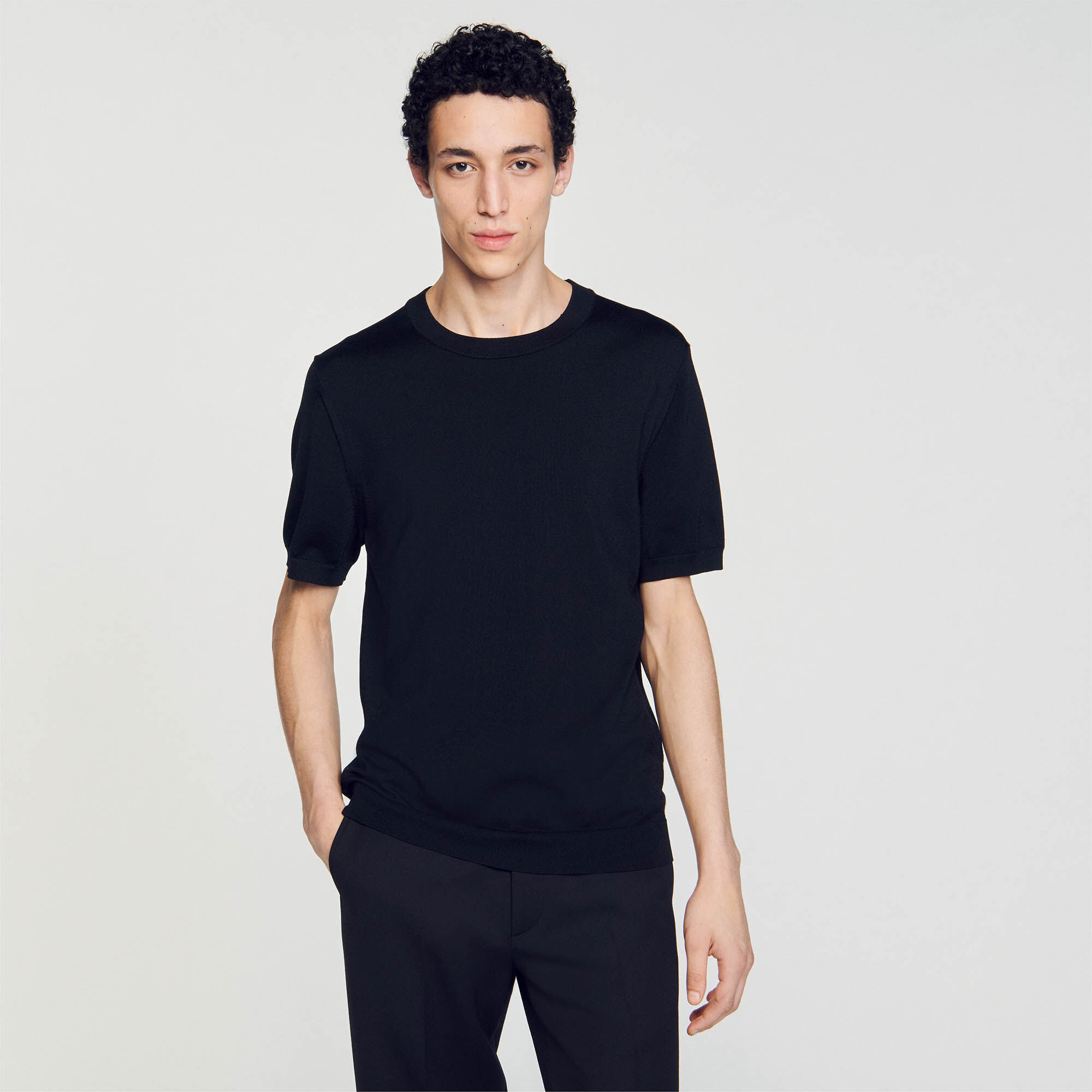 Knitted T-shirt