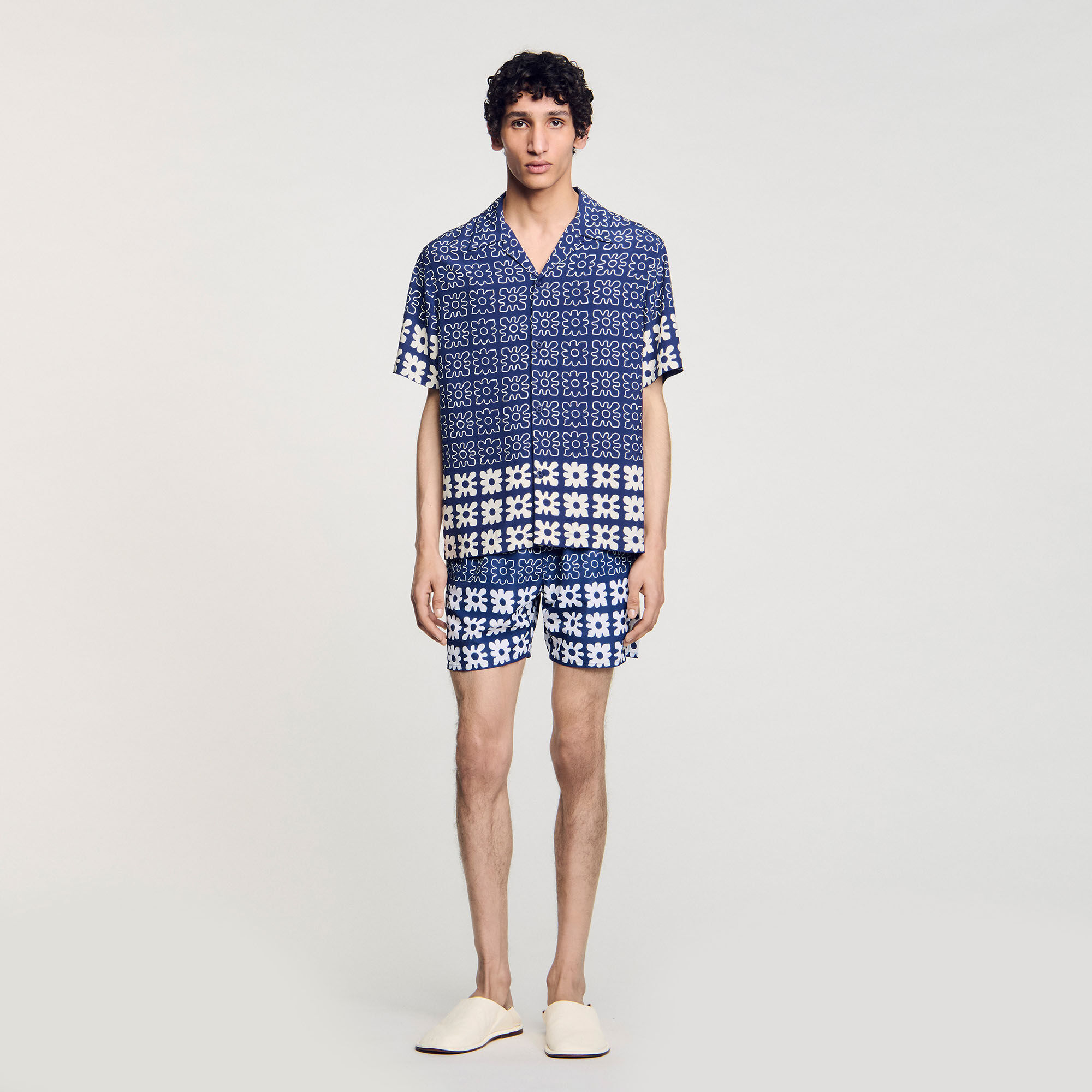 Maillot de bain à imprimé fleuri