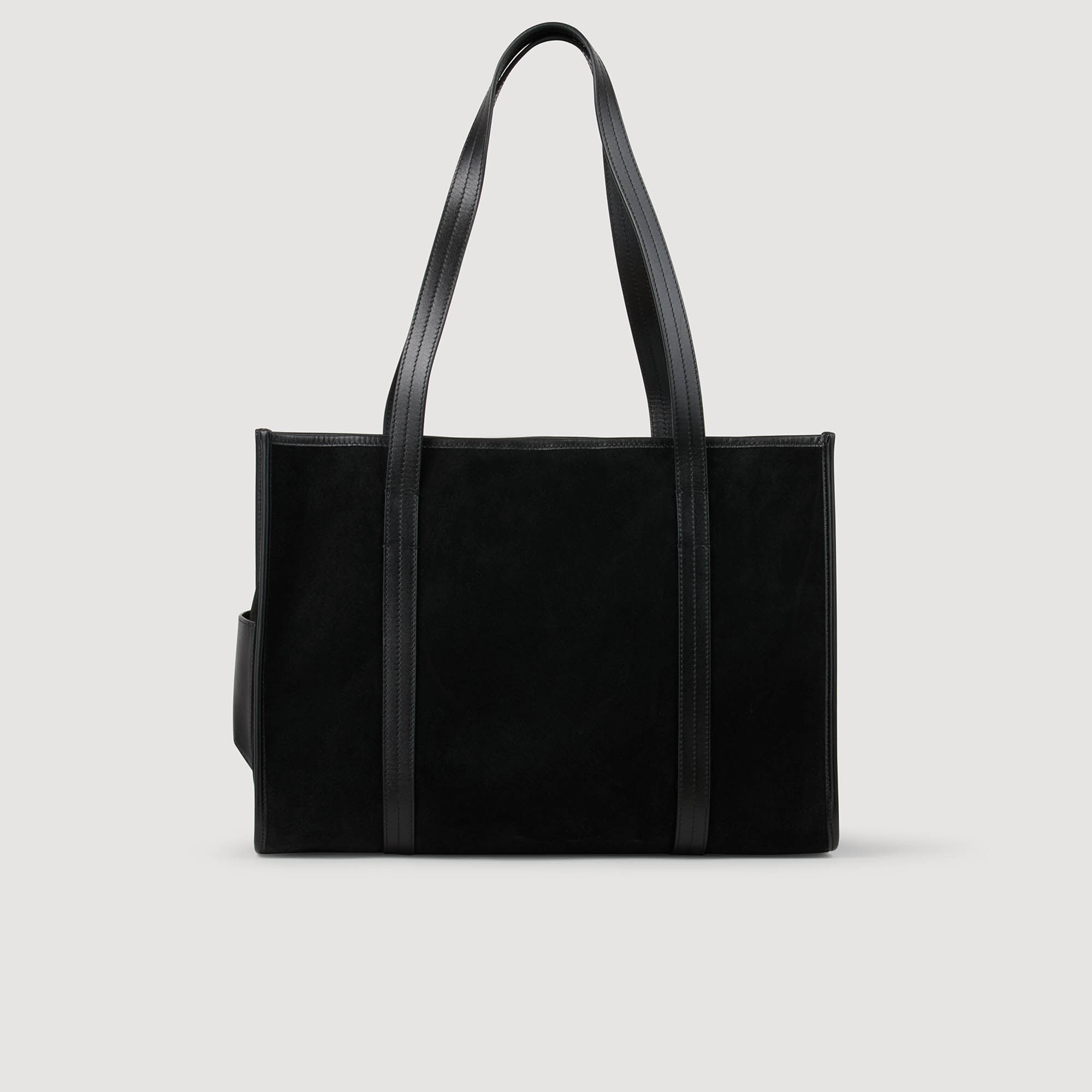 Sac cabas en suède