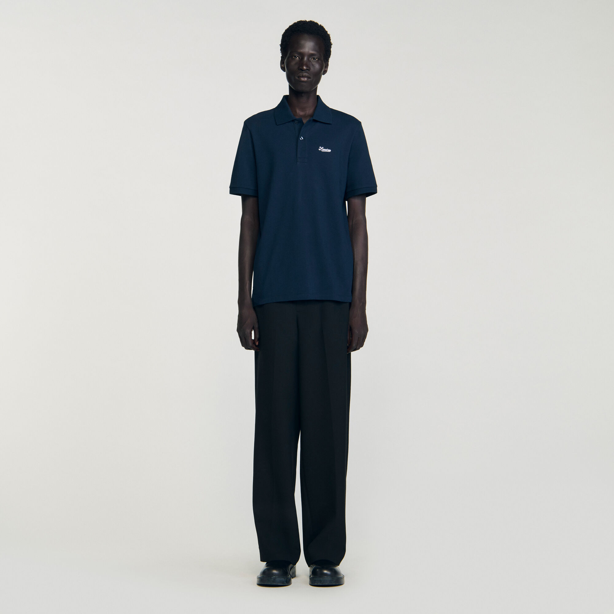 Polo en coton piqué