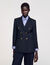 Veste de costume double boutonnage
