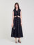 Long rhinestone skirt