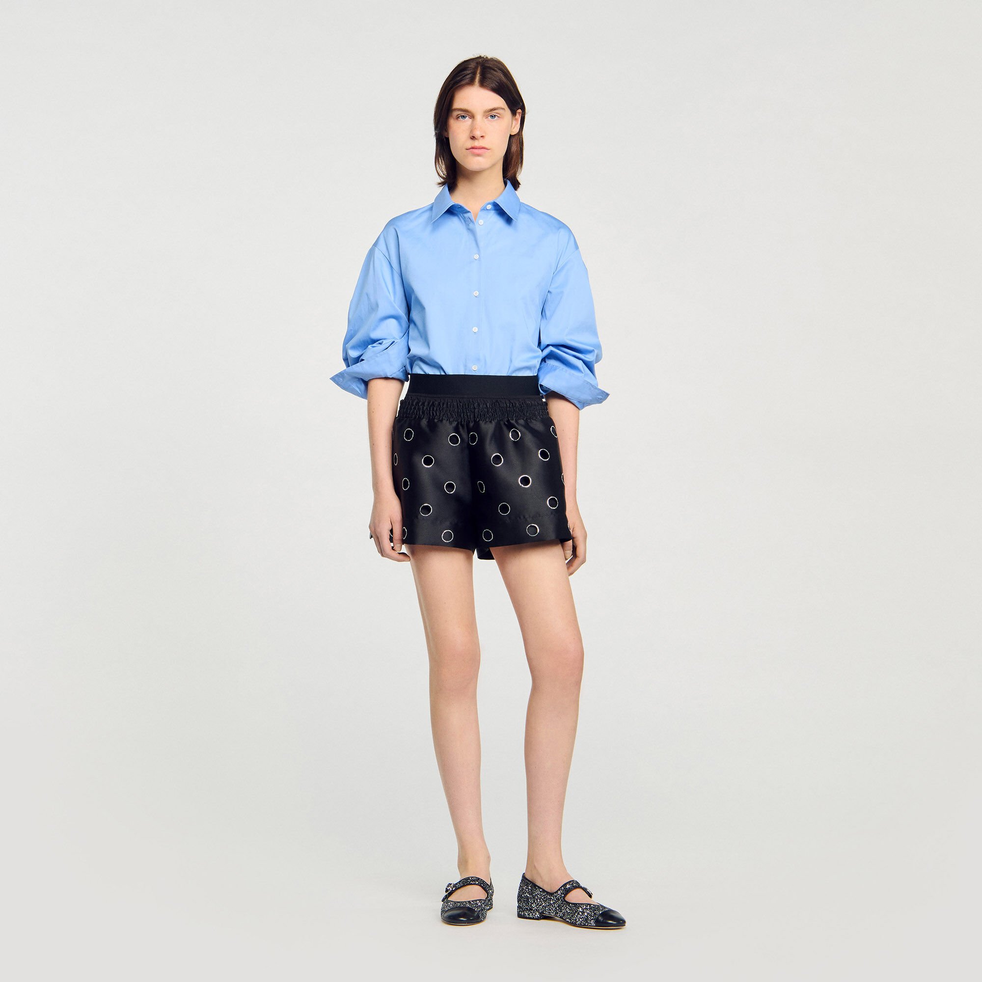 Rhinestone shorts