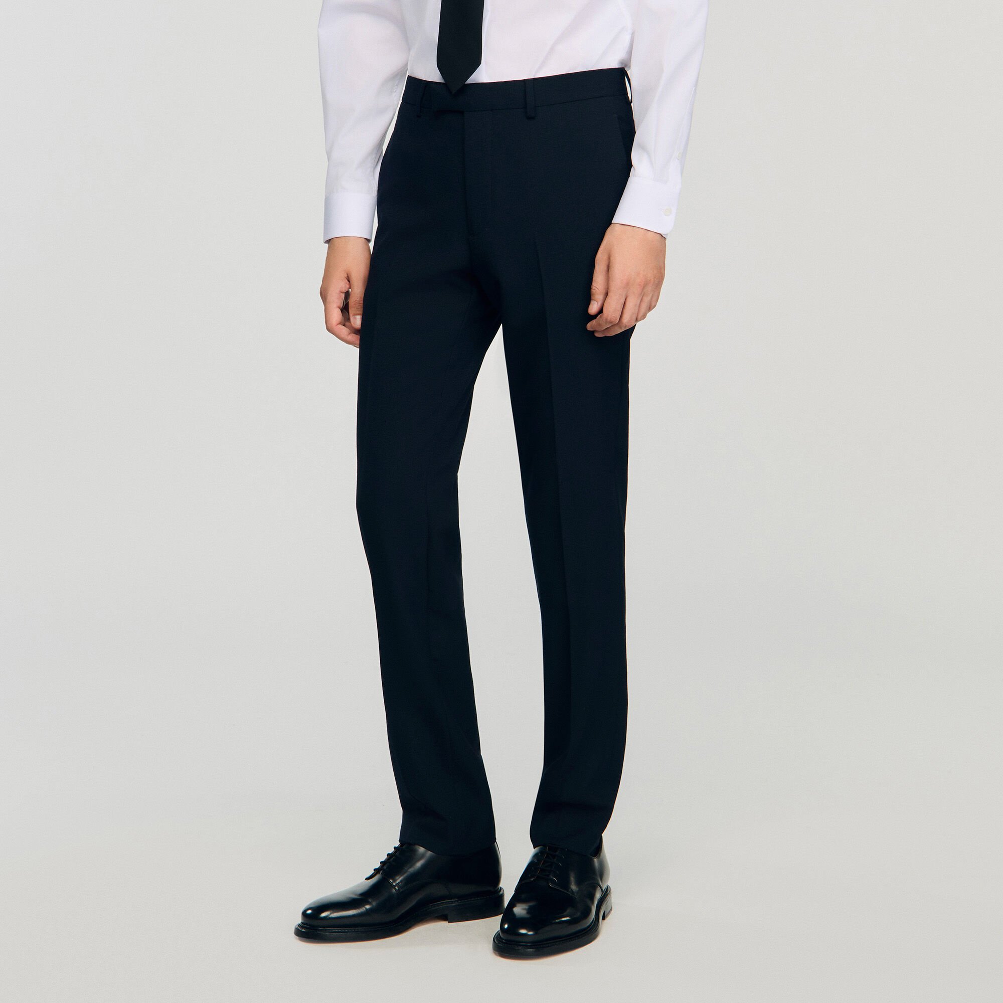 Pantalon de costume en laine