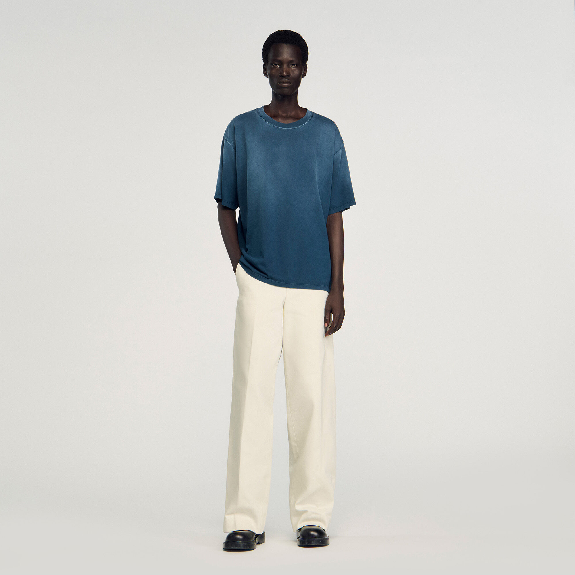 T-shirt oversize en coton