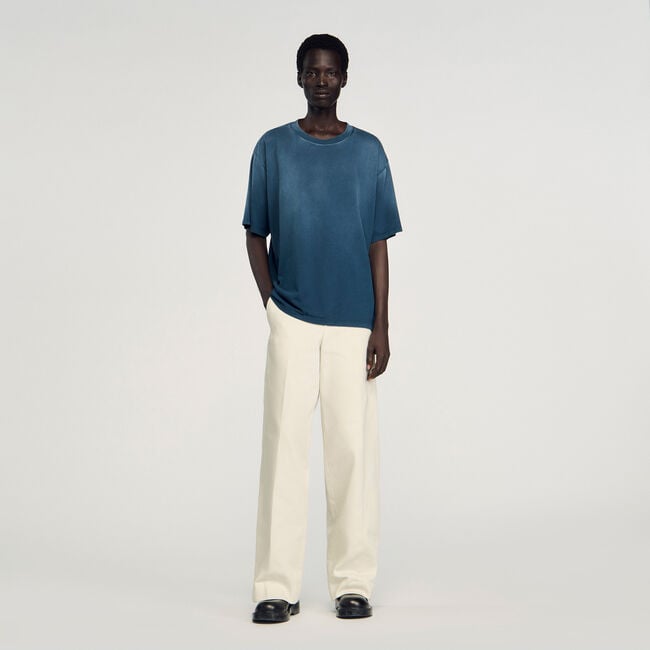 T-shirt oversize en coton