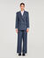 Veste de tailleur à rayures