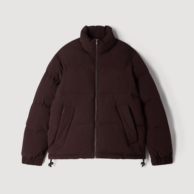 Doudoune en tissu technique zipp&eacute;e - Homme | Sandro
