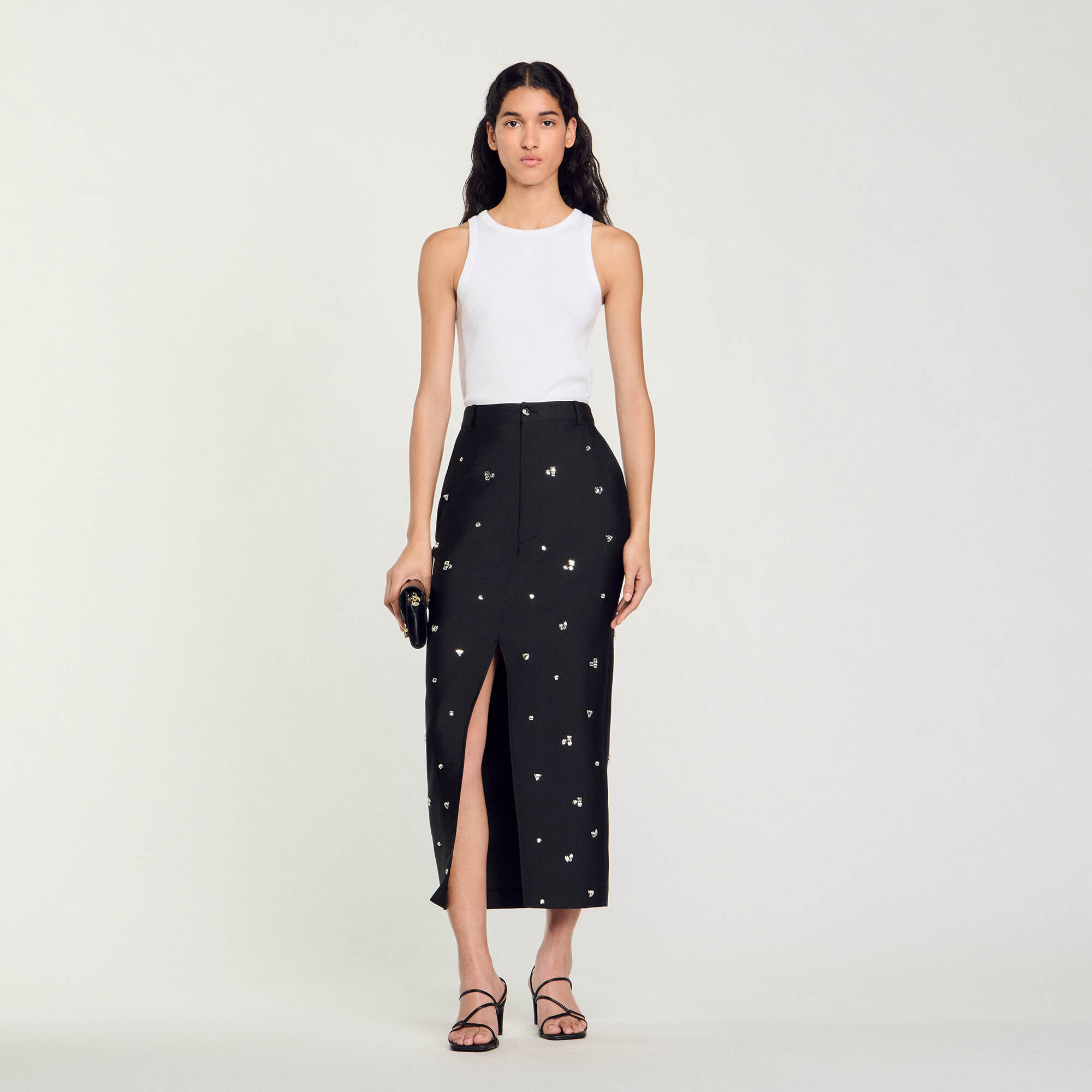 Jupe longue sandro shop
