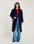 Langer Oversize-Mantel