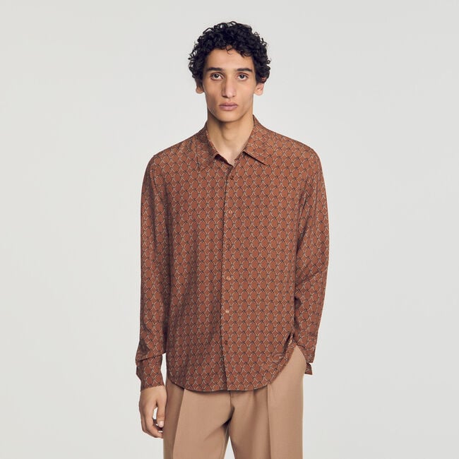 Chain print shirt - Men | Sandro
