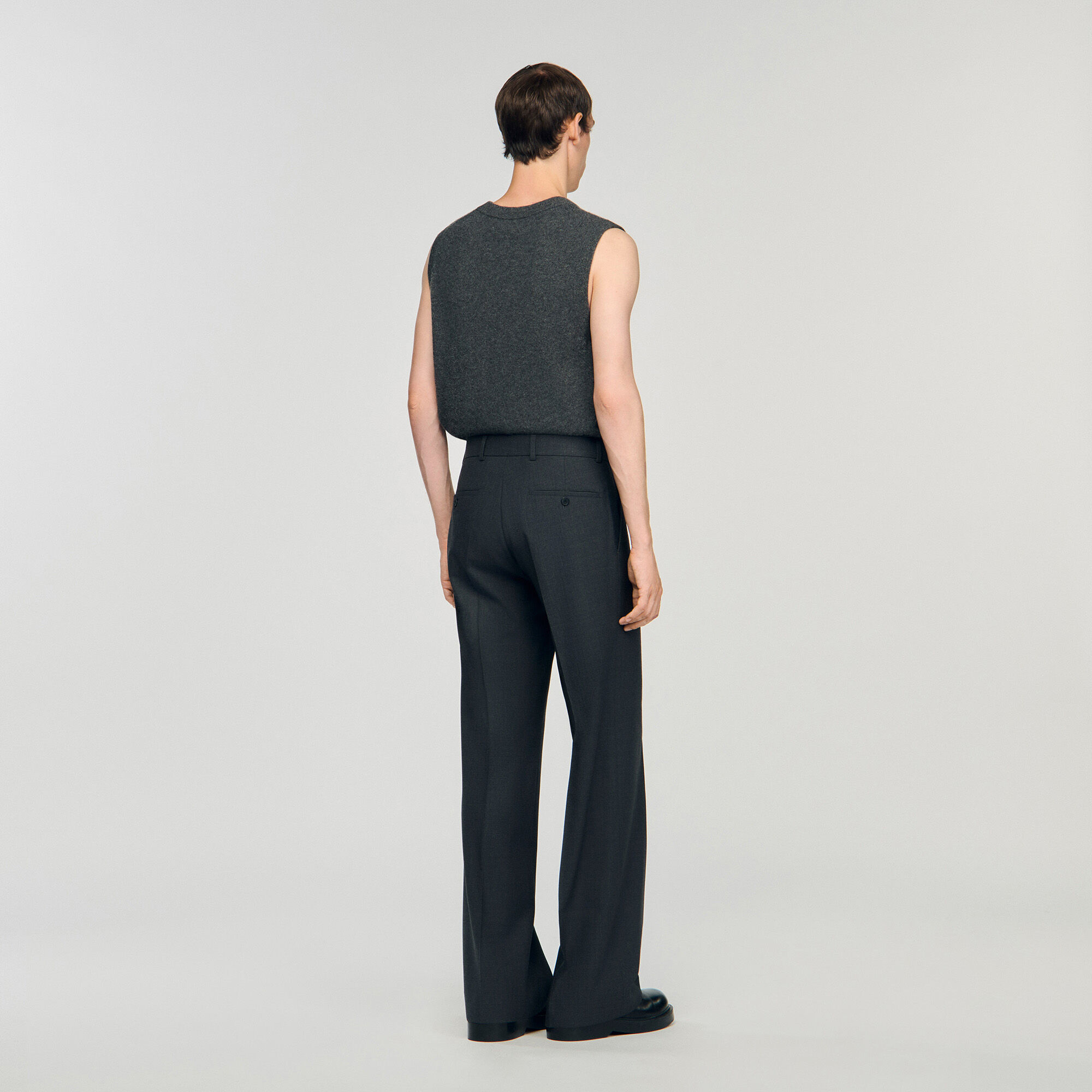 Pantalon de costume en laine