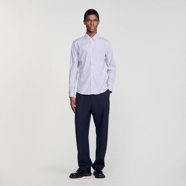Chemise à rayures