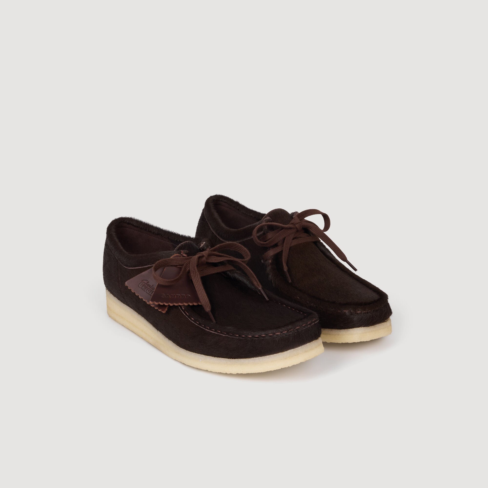 Derbys Wallabee™ mit Ponyfell-Optik