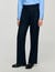 Pantalon à rayures strassées