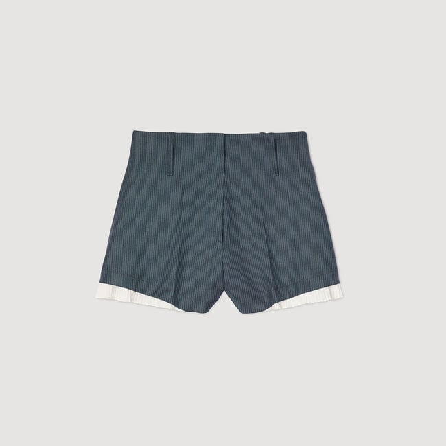 Gestreifte Shorts
