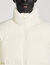 Hooded puffer with high collar
