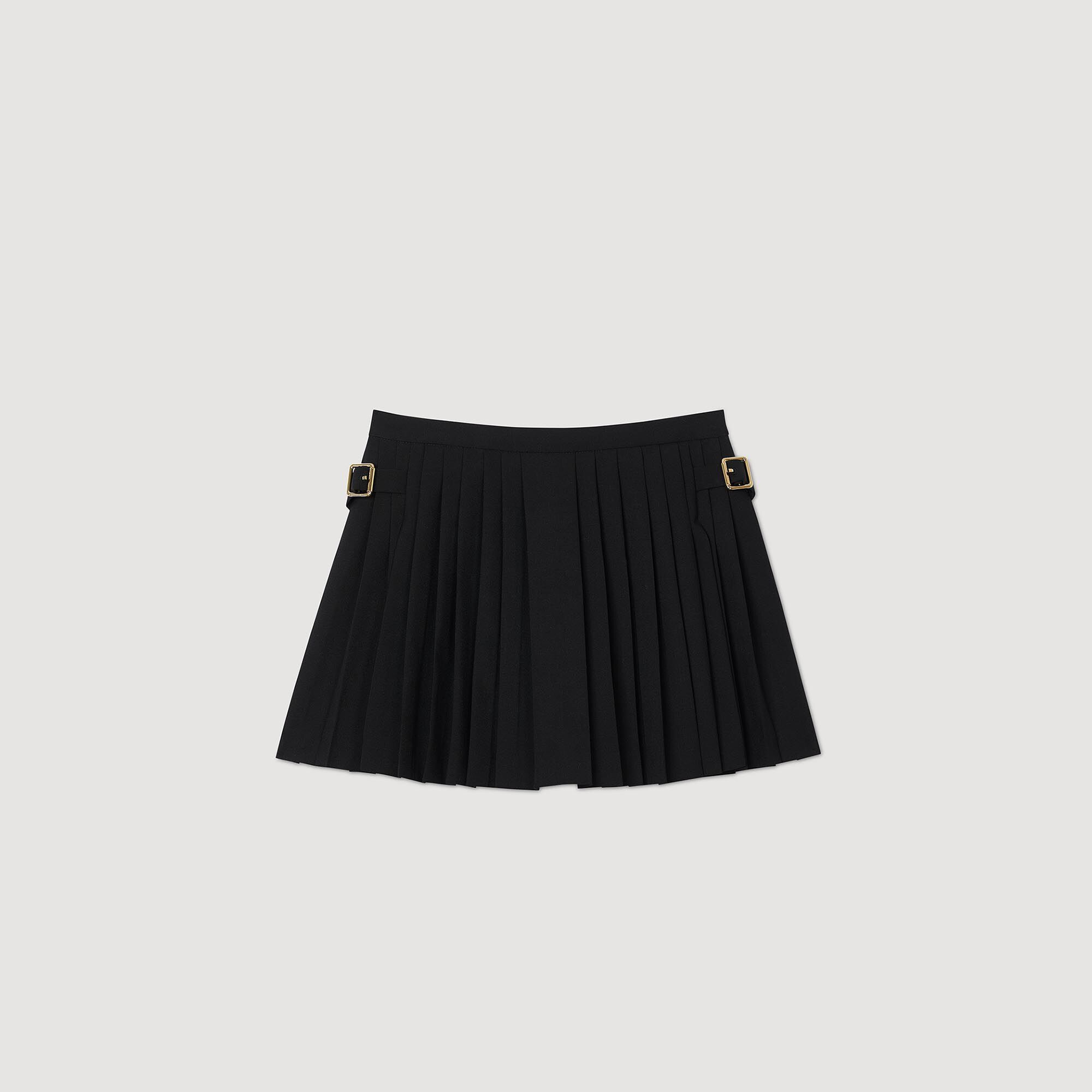 Jupe short plissée