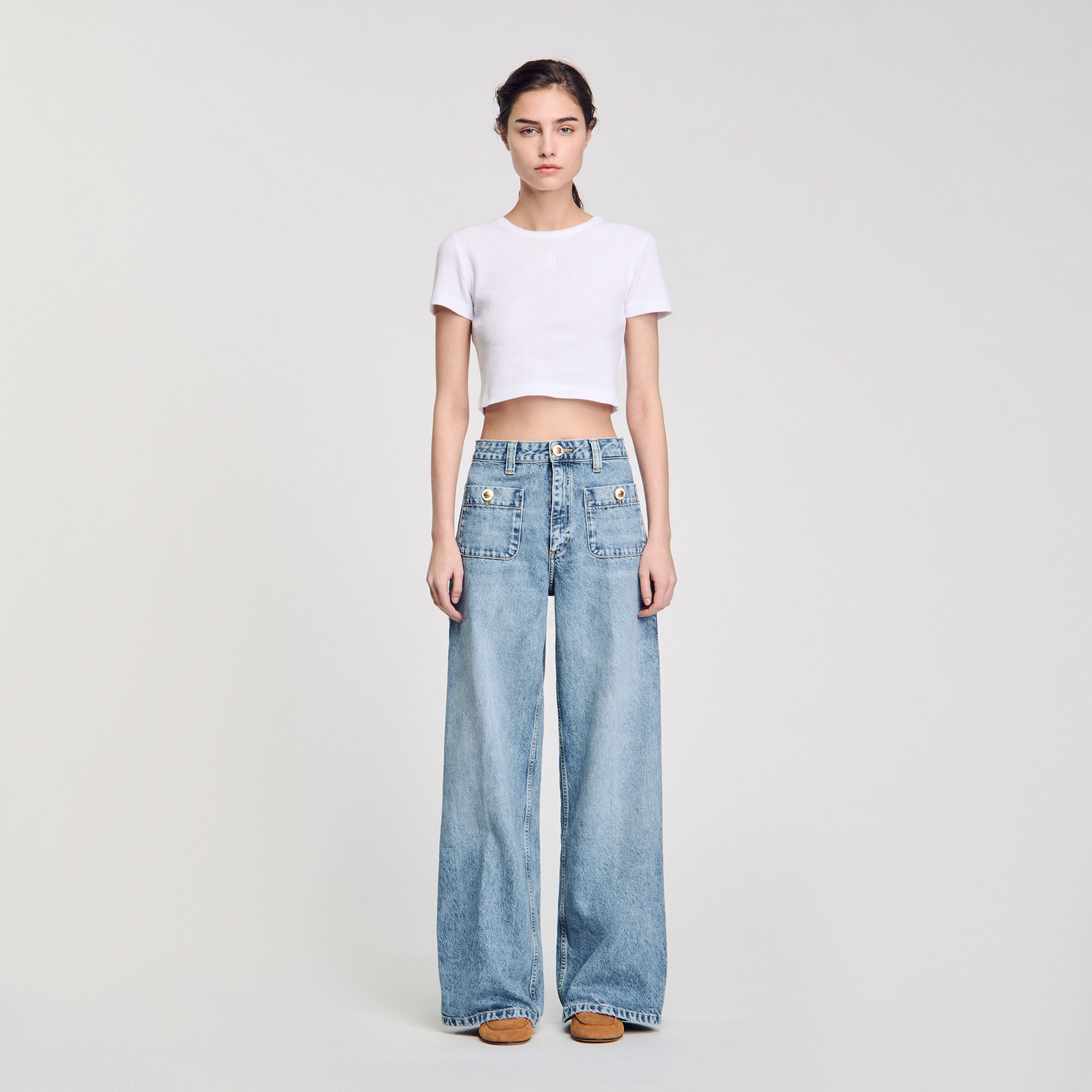 Faded jeans