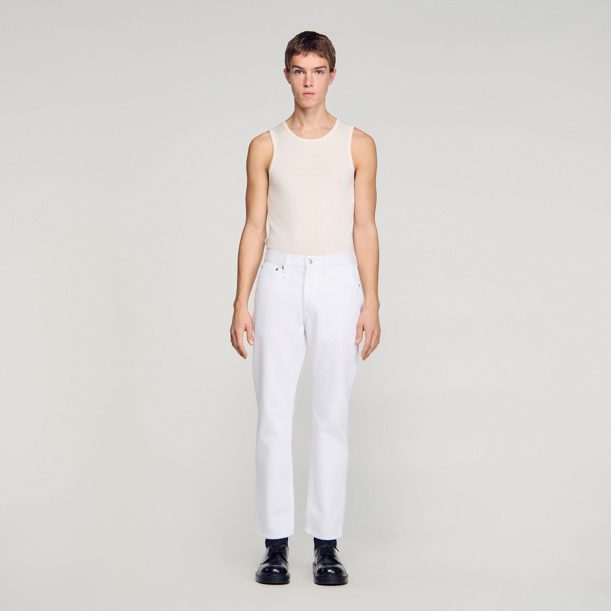 Raw Regular-Fit-Jeans