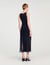 Robe longue à franges