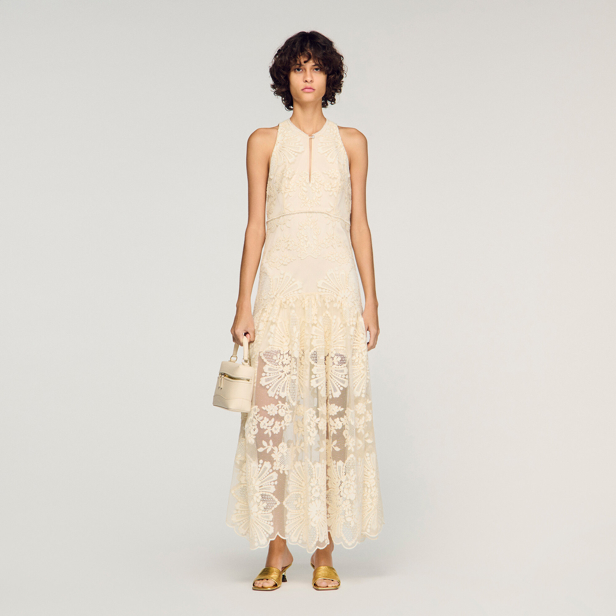 Lace dresses for women | Sandro Paris Lace dresses for women | Sandro Paris