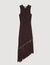Fringed and beaded maxi dress