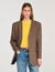 Veste oversize à carreaux
