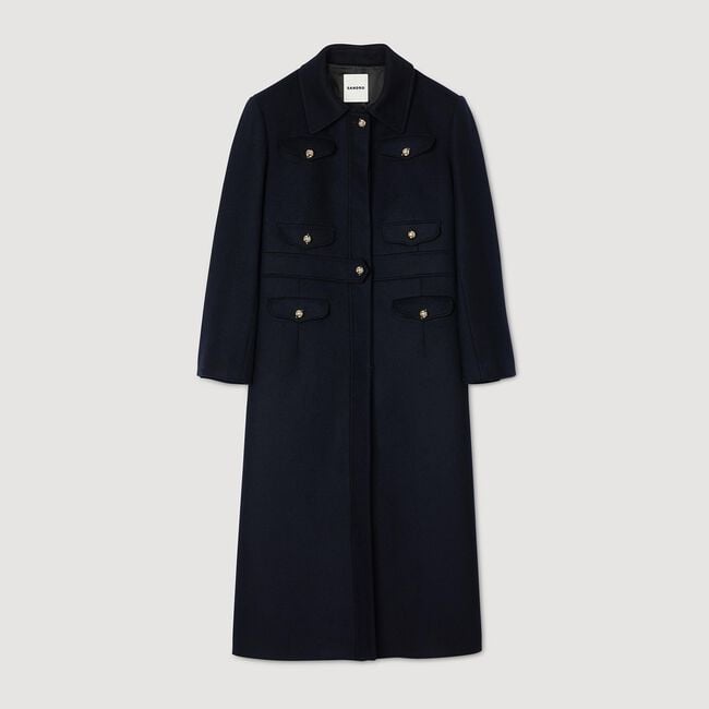 Manteau long cintré